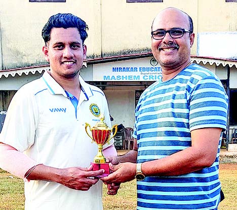 Rajat Pagi Stars as Polem CC Defeat Rudreshwer Panjim in 44th Nanda Lolayekar Trophy 1 13.4
