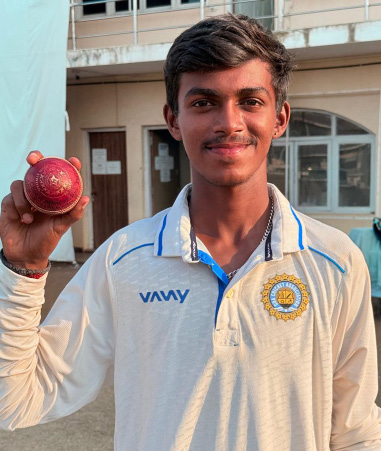 Chandigarh take thelead against Goa 1 15.2