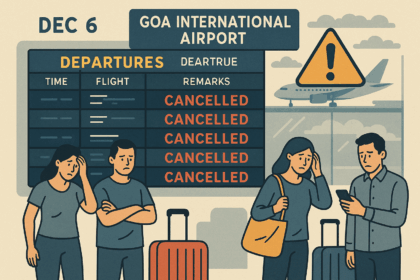 20251206 1247 Goa Airport Disruptions simple compose 01kbs88zs2eqes6by17rz8t2f9
