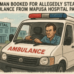 20251212 1154 Ambulance Theft Incident simple compose 01kc8kmapwfbg86jvmaqtqaqnv