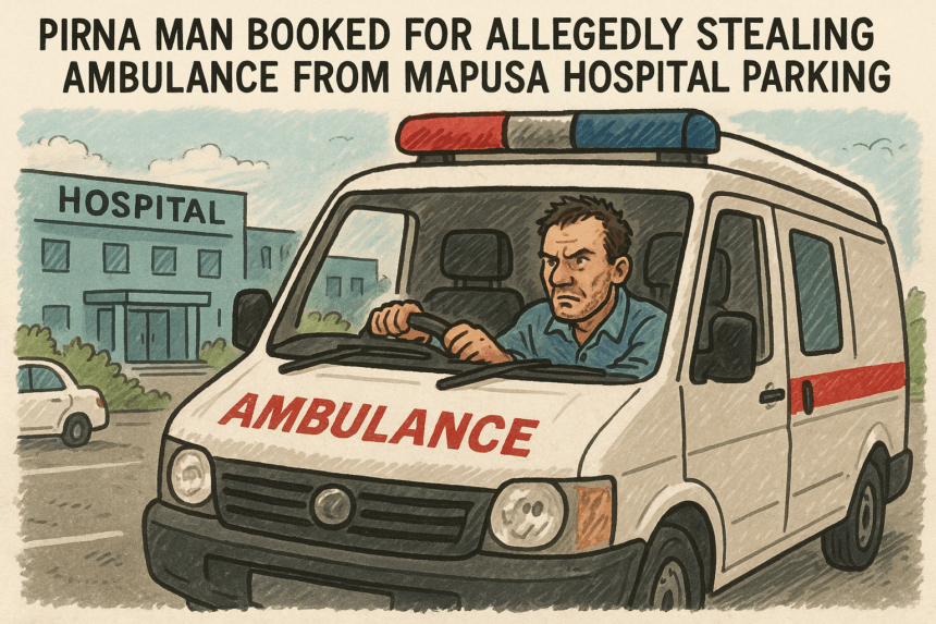 20251212 1154 Ambulance Theft Incident simple compose 01kc8kmapwfbg86jvmaqtqaqnv