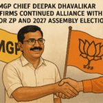 20251212 1557 MGP BJP Alliance Confirmed simple compose 01kc91hm9jeb7t5ydn6jtta0d3