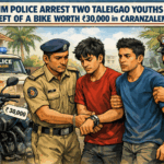 20251224 1012 Panjim Bike Theft Arrest simple compose 01kd7am8rfe6jbcqts2g68ceqa