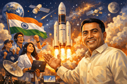 20251224 1232 Indias Youth Propel ISRO simple compose 01kd7jmc57fpkr3pr7mqm8t4aq
