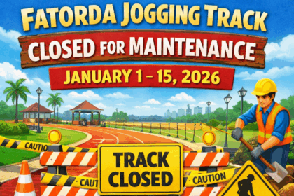 20251230 1023 Fatorda Track Closure simple compose 01kdpsn21wf6h9ps61a2epvfrn