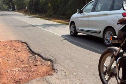 Bad road at Sanguem 1