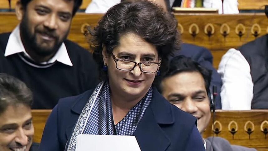 PM Modi calls for performance in Parliament; Priyanka Gandhi offers sharp counter 1 Priyanka Gandhi Vadra 1734190383716