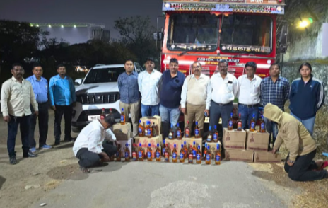 Liquor worth 48 lakh seized in Maharashtra, consignment linked to Goa 1 ScreenShot Tool 20251219133334
