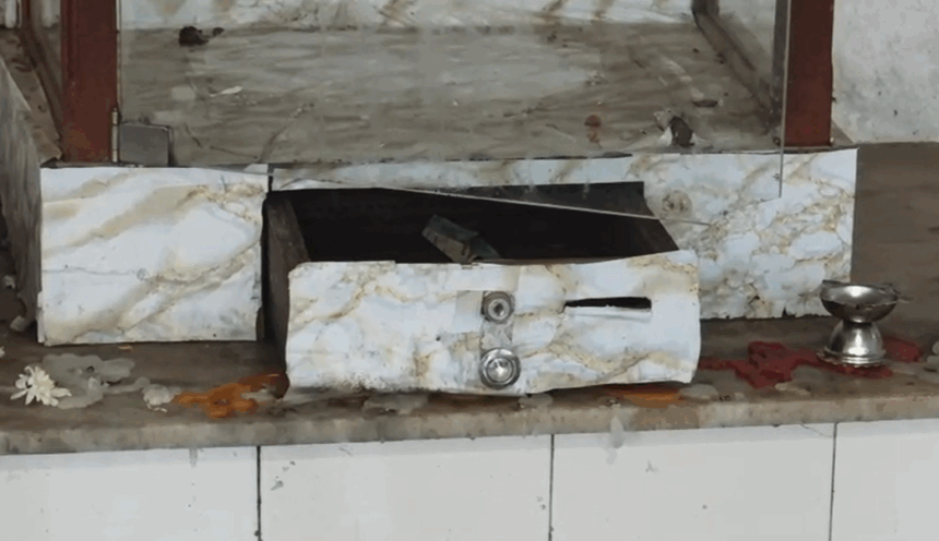 St Anthony’s Chapel in Vasco Vandalised; CCTV Captures Bizarre Suspect in Underwear and Bra 1 Screenshot 2025 12 10 094725