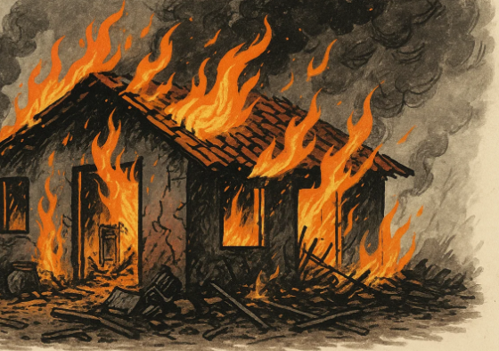 House Gutted in Thivim Fire Triggered by Short Circuit, Loss Estimated at ₹5 Lakh 1 Screenshot 2025 12 13 101854