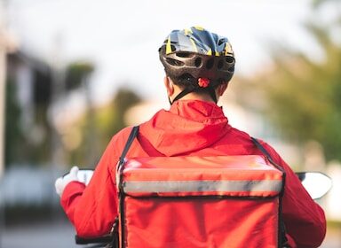n3mlpi18 food delivery agent stock photo 625x300 27 October 24