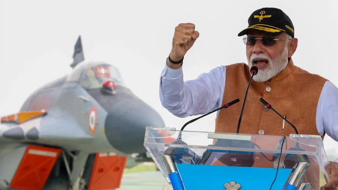 India Dismisses China’s Mediation Claim, Reiterates Bilateral Approach with Pakistan 1 pm narendra modi addressing soldiers after ceasefire 315413487 16x9 0 1