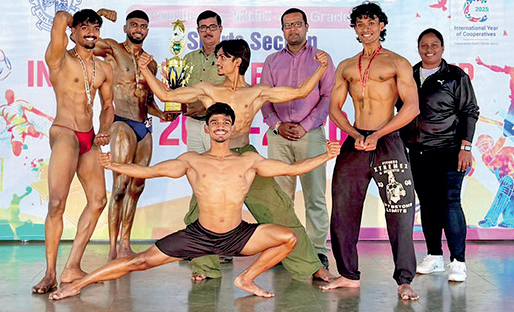 St Xavier’s Mapusa lift Goa University inter-collegiate best physique crown 1 sp2
