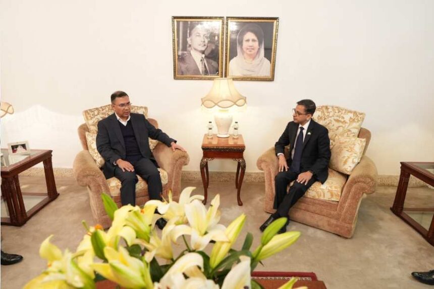 Indian high commissioner Pranay Verma meets BNP chairman Tarique Rahman in Dhaka 1 1768055060 new project 8