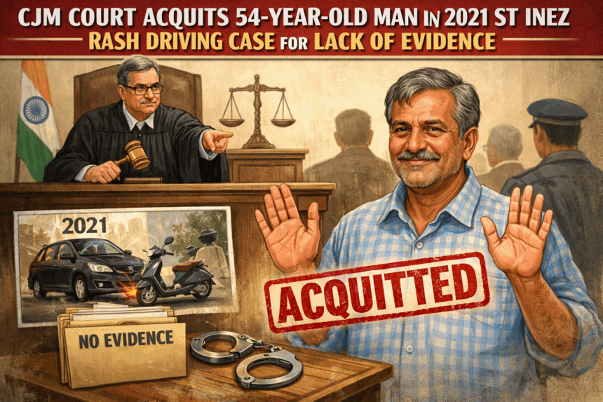 20260103 1004 Illustration of Court Acquittal simple compose 01ke1258znfz4ahjfv148hezfy