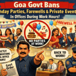 20260107 1024 Goa Bans Office Parties simple compose 01kebcw055eegs643hq47z0ash