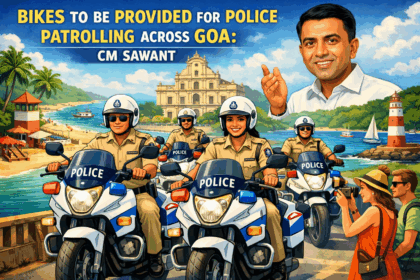 20260113 1443 Goa Police Bikes simple compose 01keva2d65fb9axbzh2kf1jfd4