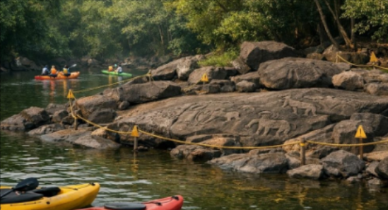 Kayaking Near Rivona Prehistoric Rock Art Site Raises Serious Concerns 1 ScreenShot Tool 20260103190128