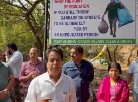 ‘Don’t Throw Garbage’ Boards Installed Across Anjuna–Caisua by VP 1 ScreenShot Tool 20260110161028