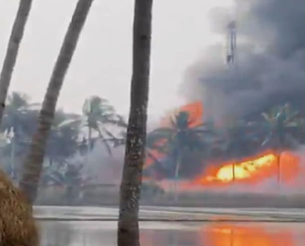 Massive Gas Leak at ONGC Oil Well Sparks Panic in Andhra Pradesh’s Konaseema District 1 Screenshot 2026 01 06 093554