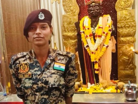 Goa’s Pride: Vasco Woman Becomes State’s Only BSF Recruit, Family Offers Thanks at Khapreshwar Temple 1 Screenshot 2026 01 06 100212