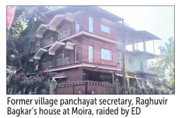 ED raids premises of ex-sarpanch, panchayat secy 1 Screenshot 2026 01 24 083116