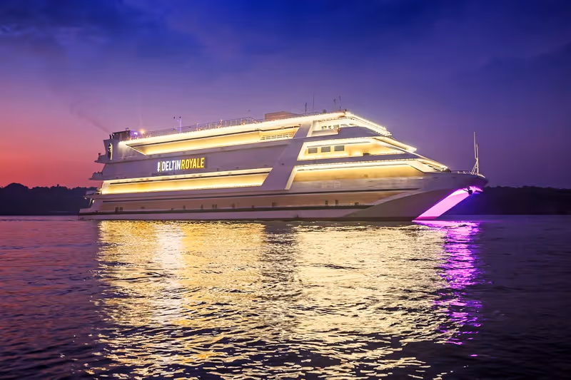 GCZMA Clears New 112-Metre Deltin Royale Casino Vessel in Mandovi River 1 20 1677317947321