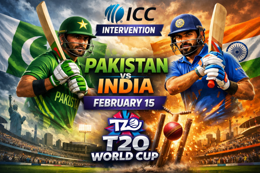 Pakistan Ends Boycott, Set to Face India on February 15 in T20 World Cup After ICC Intervention 1 20260210 1024 Pakistan India T20 Clash simple compose 01kh2yd8rqemet61czahwtt1t3