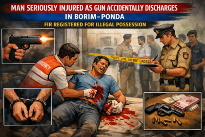 20260210 1042 Gun Accident Scene simple compose 01kh2zdrysfk2aw5bay4j97f47