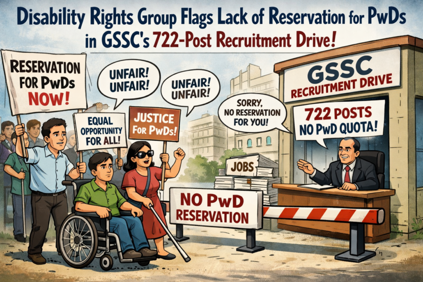 Disability Rights Group Flags Lack of Reservation for PwDs in GSSC’s 722-Post Recruitment Drive 1 20260216 1551 Image Generation simple compose 01khjzfnfke4mbcegtgphbj1v3