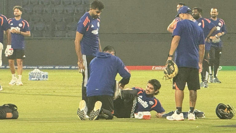 Ishan Kishan suffers injury scare ahead of India vs Namibia clash 1 AA1W8ylR