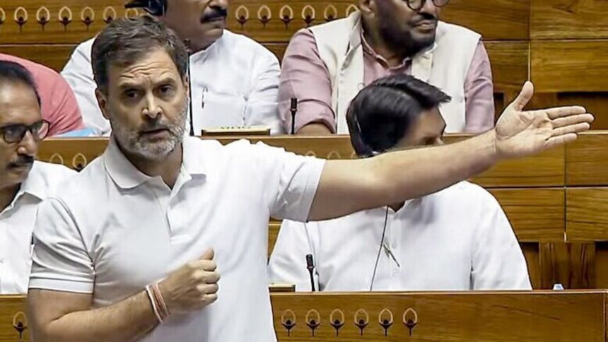 Top Five quotes from Rahul Gandhi’s Lok Sabha speech on global instability 1 ANI 20240701307 0 1719836730519 1719836805974