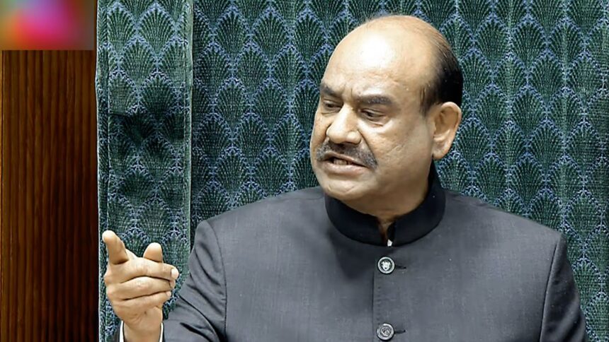 Opposition moves no-confidence notice against Lok Sabha Speaker Om Birla 1 Om Birla