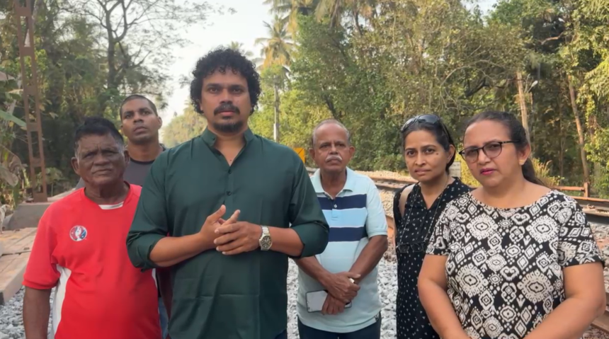 Olencio Simoes Slams ‘Jungle Raj’ Over Illegal Railway Works in Velsao 1 Screenshot 2026 02 04 175718