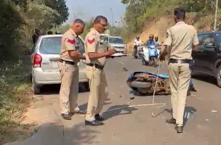Two Scooter Riders Injured in Car-Scooter Collision at Cacora, Curchorem 1 Screenshot 2026 02 07 120232