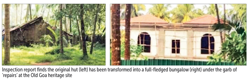 Damning report: Structure at Old Goa rebuilt, not repaired 1 Screenshot 2026 02 10 075938