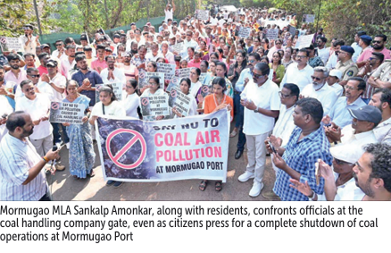 MLA seeks quick fix, people demand full stop to coal 1 Screenshot 2026 02 12 081836