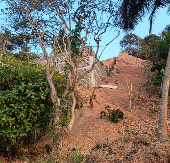 Alleged Hill Cutting at Small Vagator Raises Environmental Concerns; Partial Structure Demolished 1 Screenshot 2026 02 21 142836 1