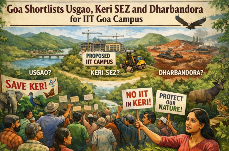 Goa Shortlists Usgao, Keri SEZ and Dharbandora for IIT Goa Campus; Keri Residents Raise Ecological Concerns 1 Screenshot 2026 02 25 152210
