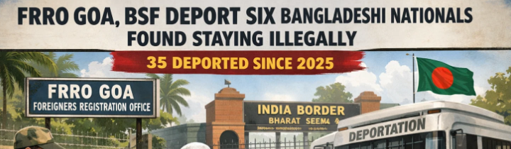 FRRO Goa, BSF Deport Six Bangladeshi Nationals Found Staying Illegally; 35 Deported Since 2025 1 Screenshot 2026 02 26 120855