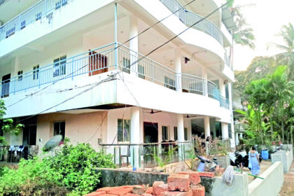 The Home Stay where Russian Elena Kasthanova 37 was found murdered at Bamanbhat in Arambol ar
