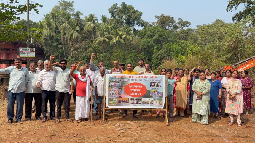 Sanvordem Villagers Oppose Rs 280-Crore Bandara Project, Warn of Massive Andolan and Indefinite Anshan 1 WhatsApp Image 2026 02 05 at 11.39.43 AM