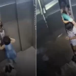 brave angel heartwarming cctv shows girl bravely standing between closing doors to rescue kids from faulty elevator 1771688810365 16 9