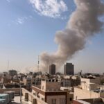 iran israel tensions explosions rock northern israel as iranian ballistic missiles strike air defence systems activated nationwide 1024x768 1