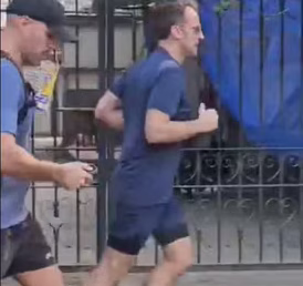 Emmanuel Macron jogs in Mumbai during India visit ahead of AI Summit 1 macron mumbai 1771320613705 1771320633475 e1771323485433