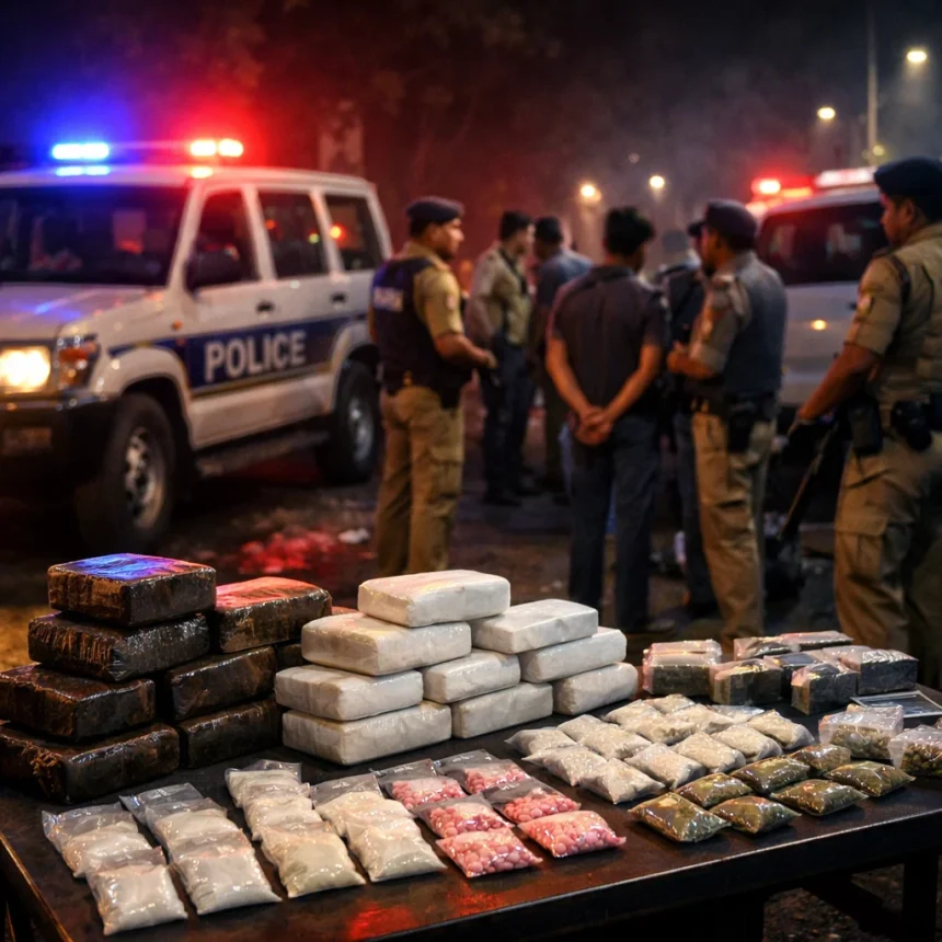 4 Raids in 10 Days: Major Drug Bust Shakes Canacona 1 task 01kgp9d47tfn29m1m58mysf062 1770274614 img 1
