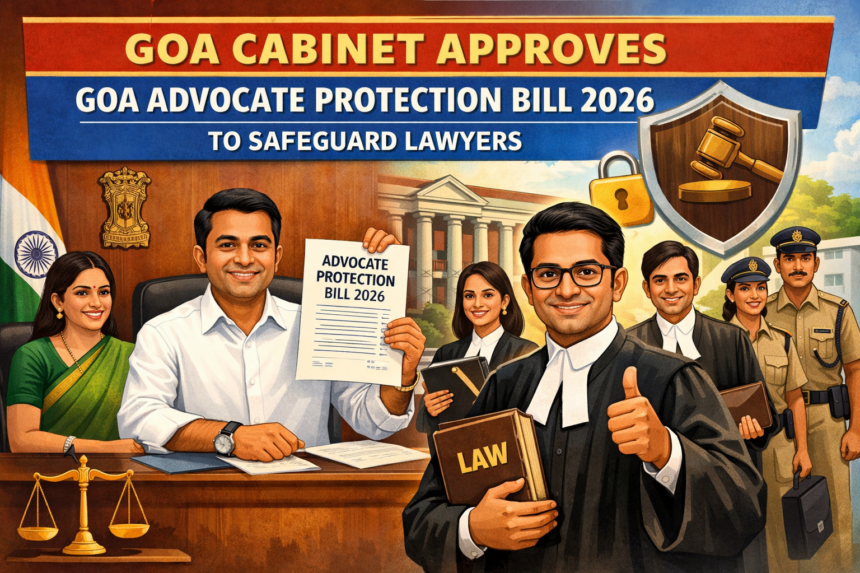 Goa Cabinet Approves Goa Advocate Protection Bill 2026 to Safeguard Lawyers 1 20260313 1020 Image Generation simple compose 01kkjrfyw9er398as5r0yh0a80