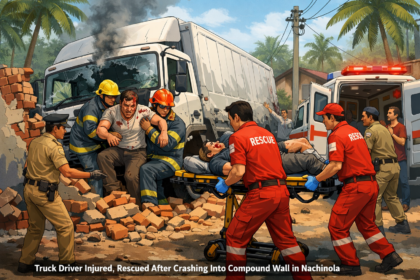 20260320 1123 Truck Crash Rescue simple compose 01km4ww9s8f1qbyz8zee08pa30