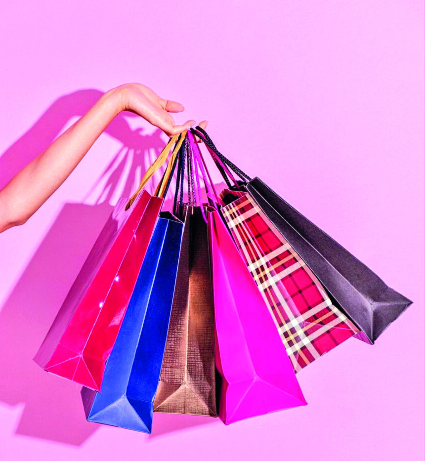 Shopaholics find comfort in the cart 1 LEAD 3