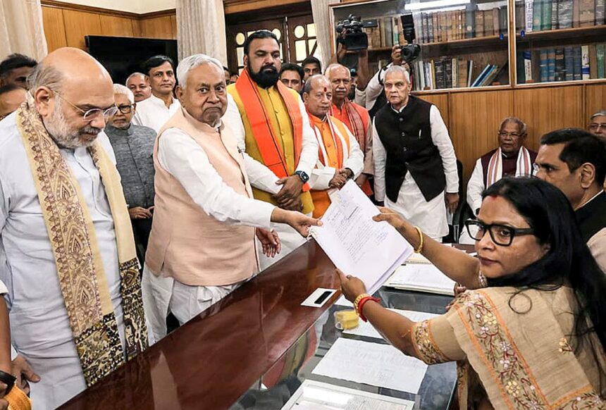 Nitish Kumar Files Rajya Sabha Nomination in Presence of Amit Shah 1 Nitish Kumar announces Rajya Sabha foray 1